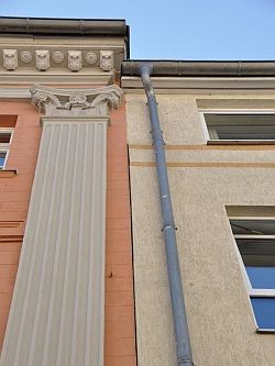Gebäudespalt in Mainz 1